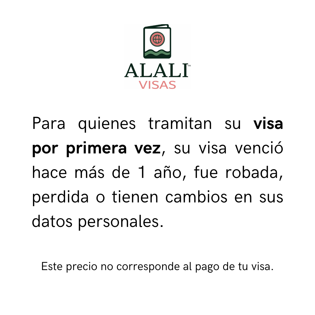 Trámite Visa EE.UU