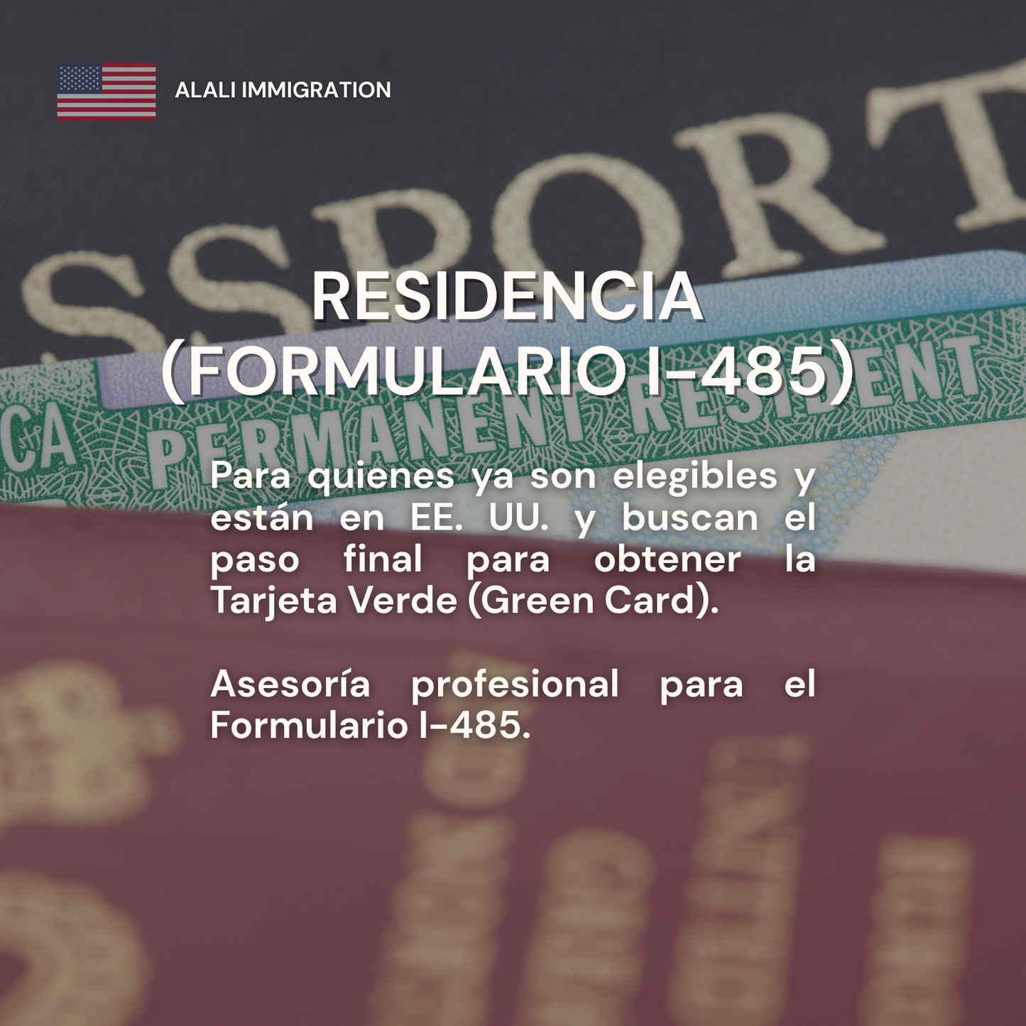 Residencia (Formulario I-485)